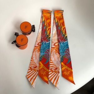 BRAND NEW Hermes Mythiques Phoenix twillies x 2